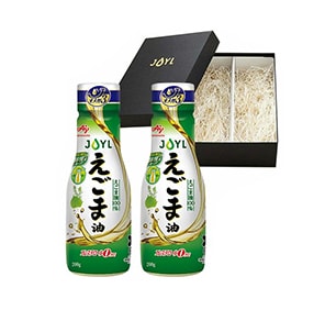えごま油200g 鮮度キープボトル 2本 ギフトセット