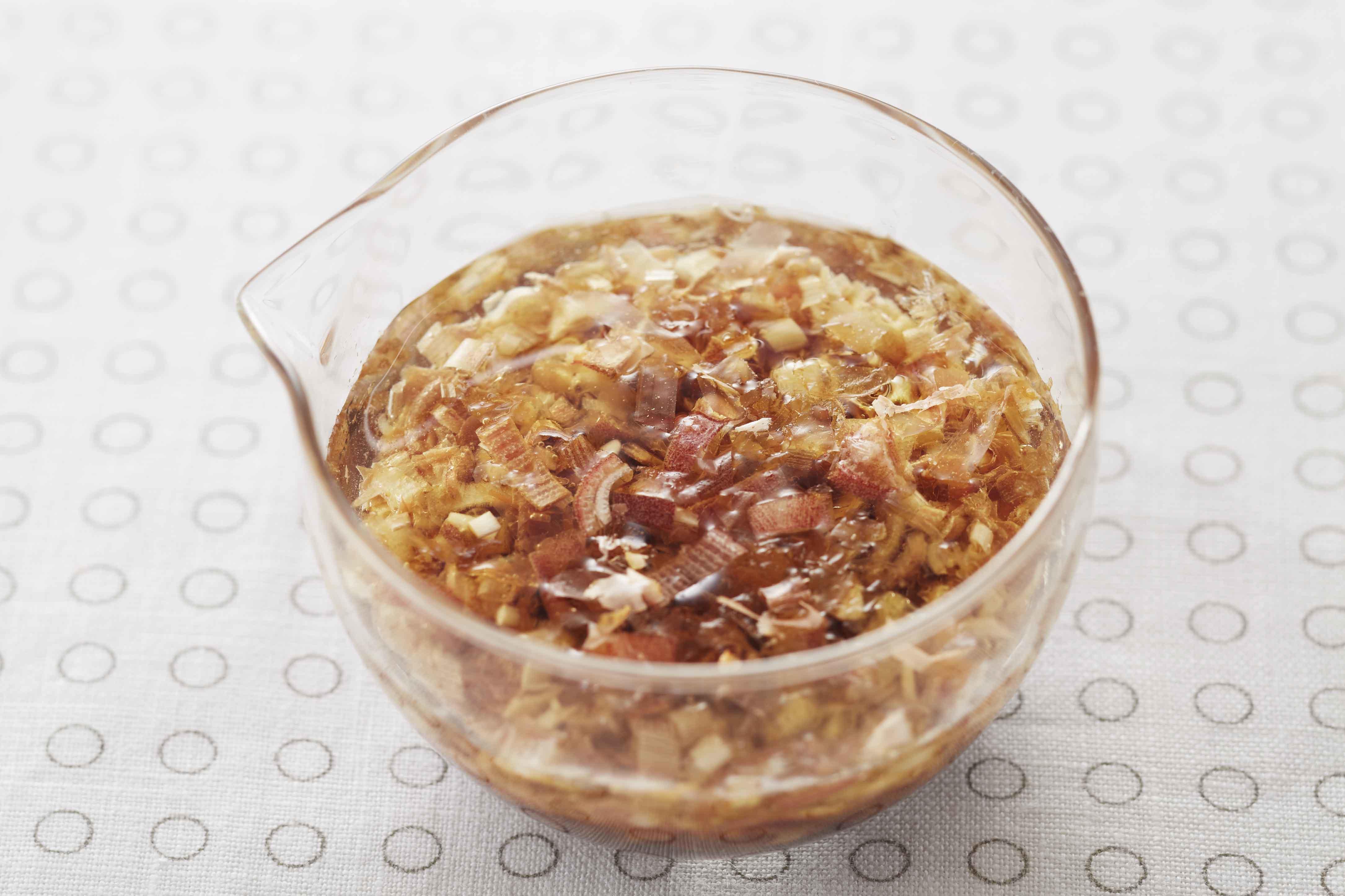 みょうがおかかドレッシング