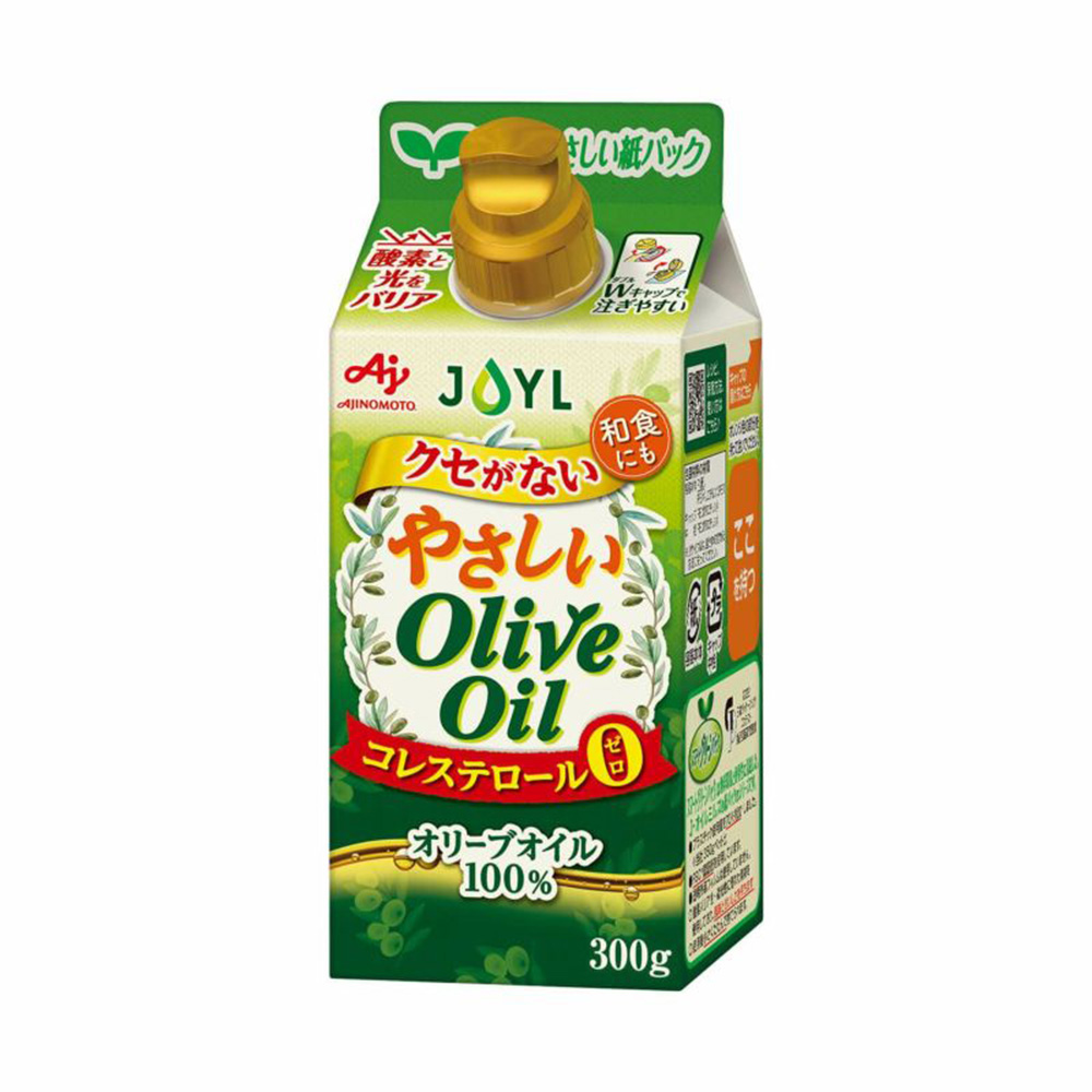 「AJINOMOTO やさしいオリーブオイル」300ｇスマートグリーンパック