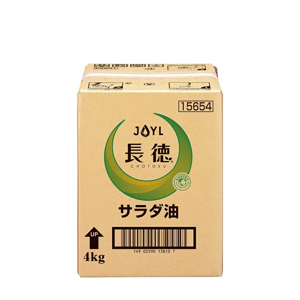 J長徳サラダ油」 4kg BIB | J-オイルミルズ公式オンラインショップ